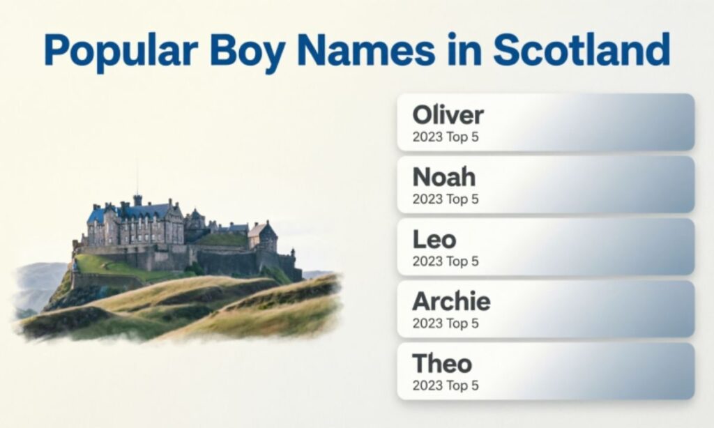 Popular Boy Names in Scotland