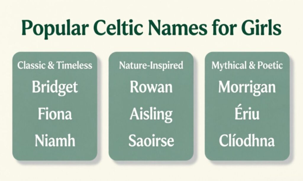 Popular Celtic Names for Girls