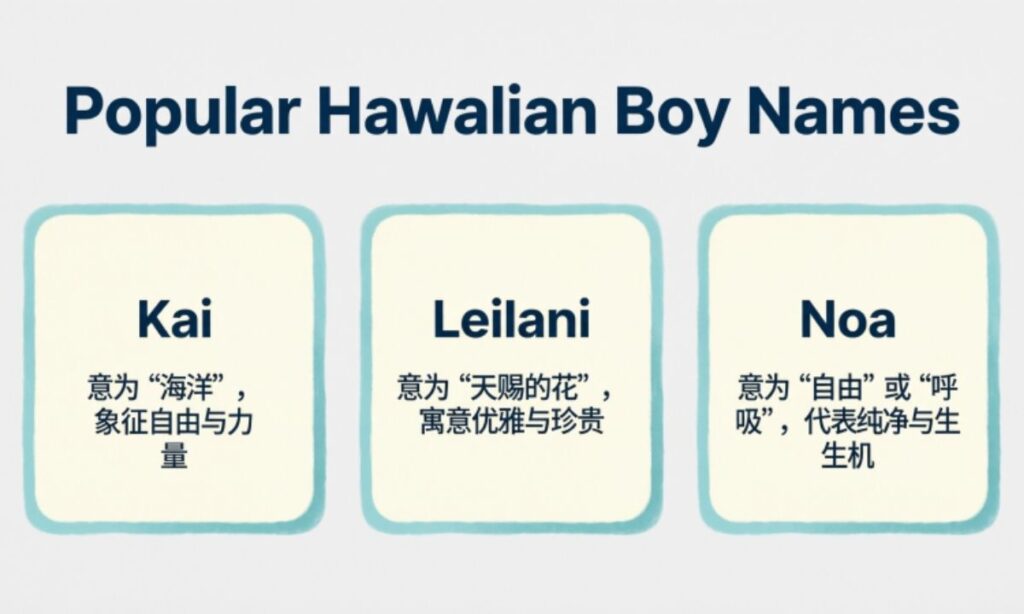 Popular Hawaiian Boy Names