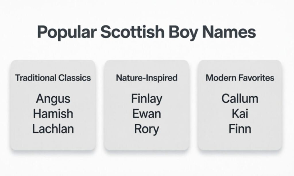 Popular Scottish Boy Names
