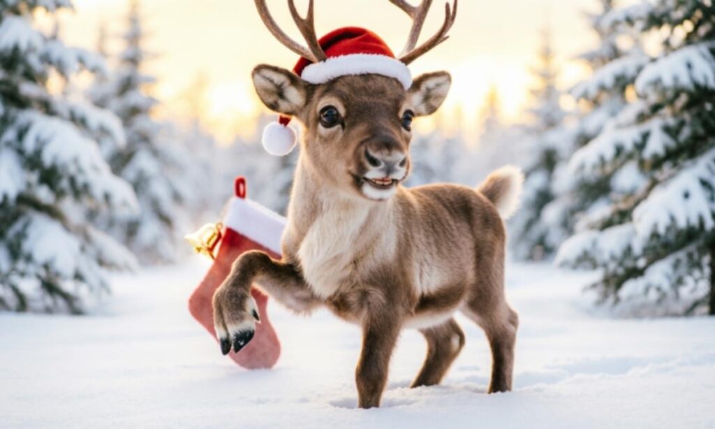 Reindeer Names Santa