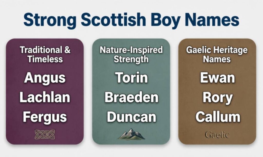 Strong Scottish Boy Names