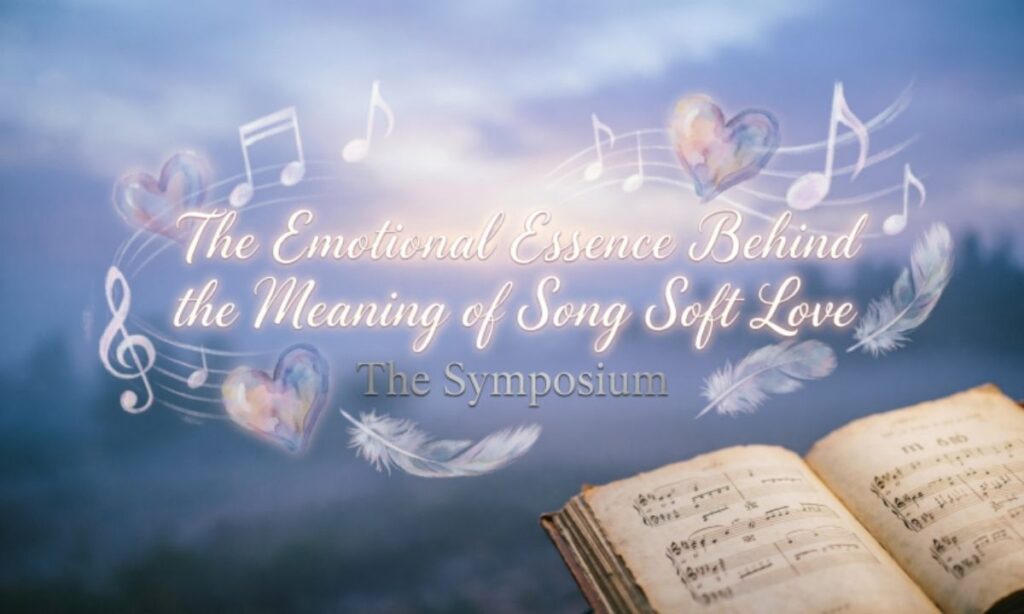The Emotional Essence Behind the Meaning of Song Soft Love The Symposium
