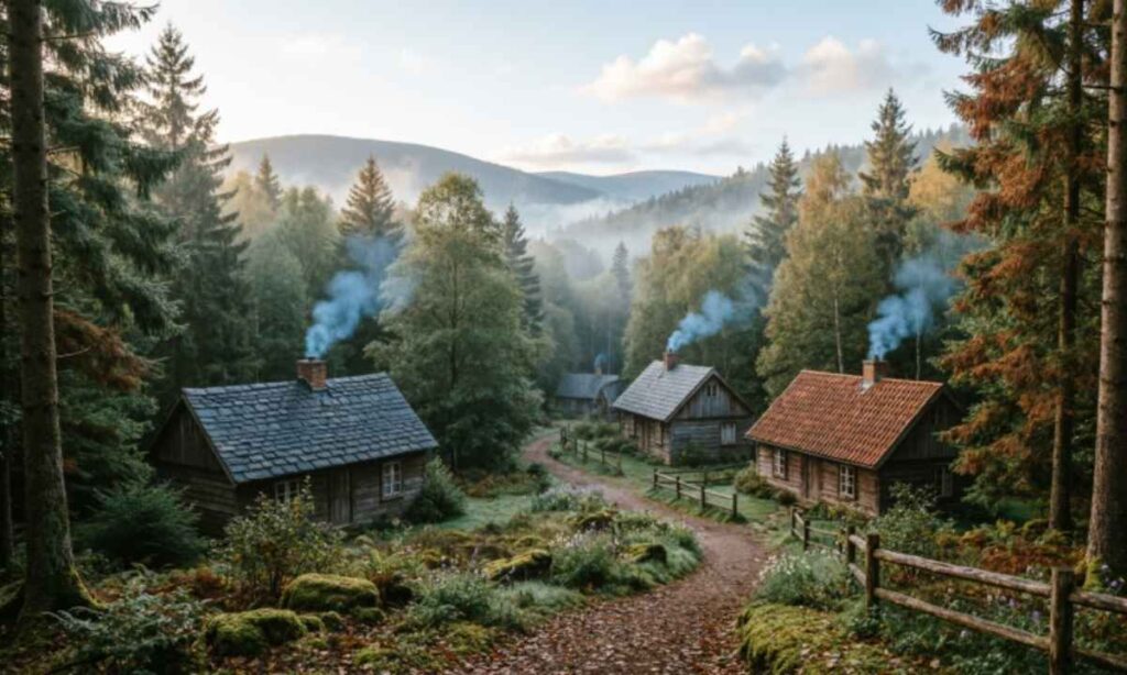 🌲 Forest and Woodland Town Names