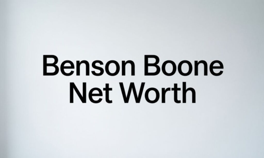 Benson Boone Net Worth