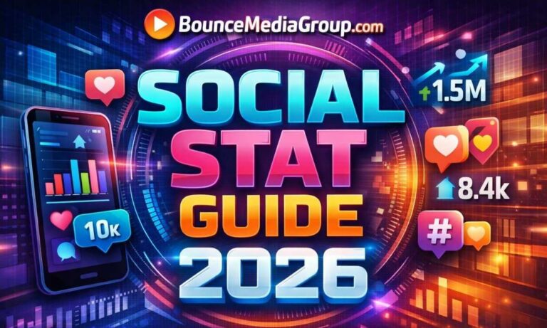 Bouncemediagroupcom Social Stat Guide 2026