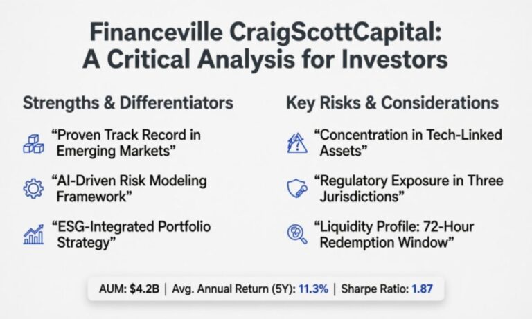 Financeville CraigScottCapital: A Critical Analysis for Investors