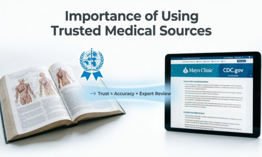 Importance of Using Trusted Medical Sources