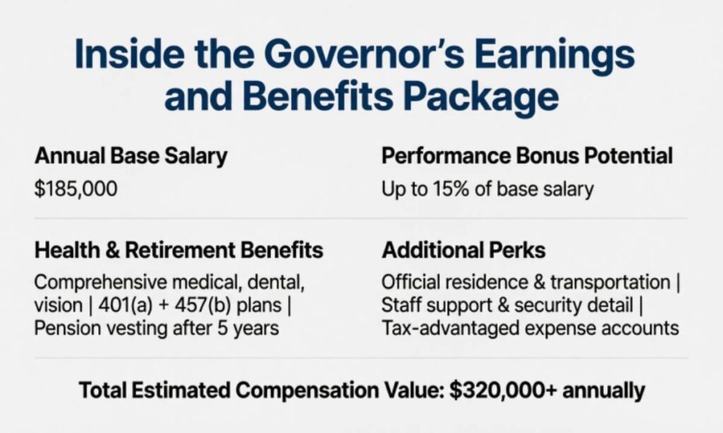 Inside the Governor's Earnings and Benefits Package