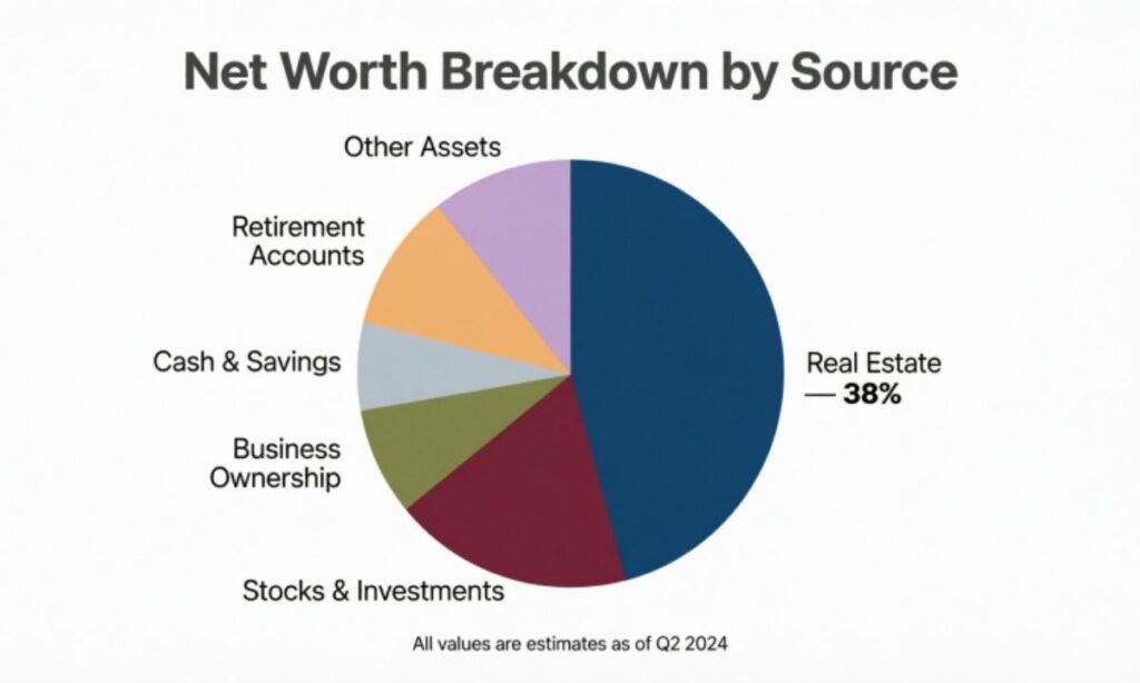 Net Worth Breakdown by Source