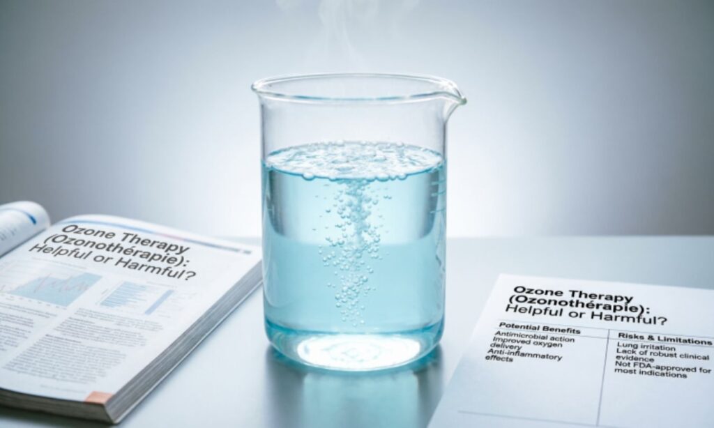 Ozone Therapy (Ozonothérapie): Helpful or Harmful?