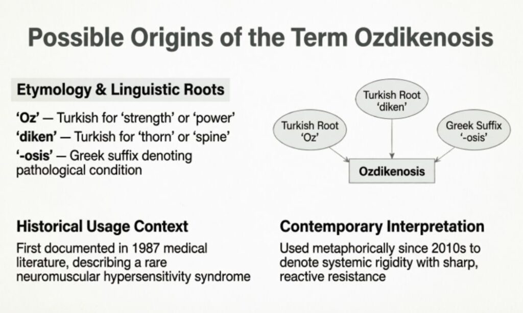 Possible Origins of the Term Ozdikenosis