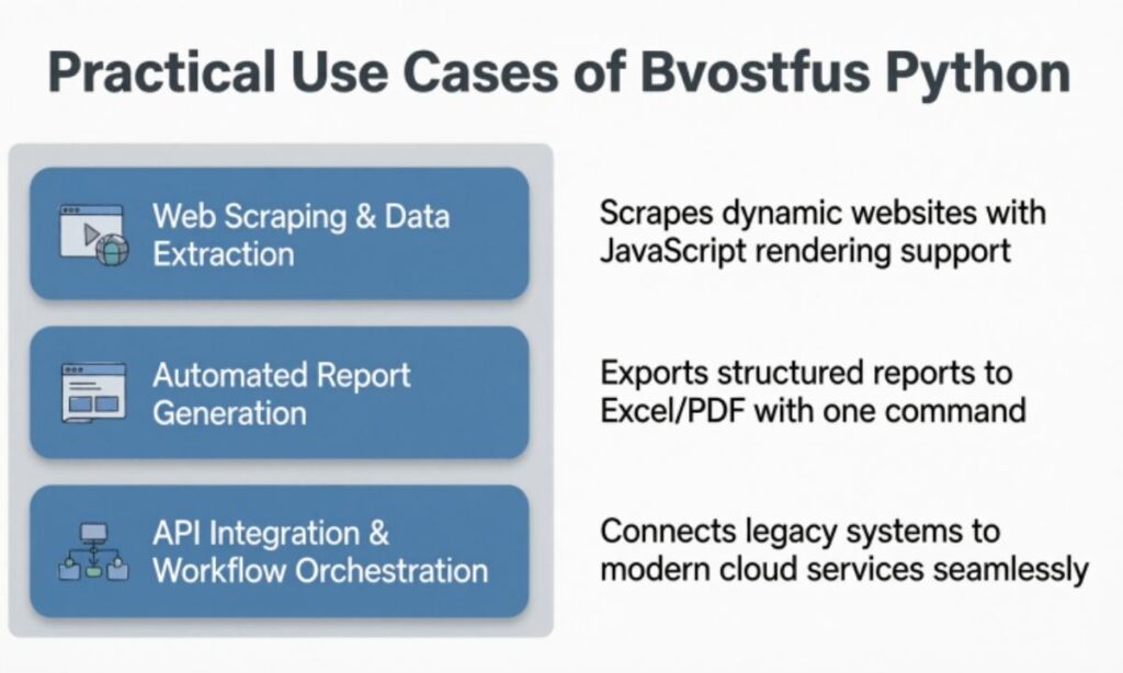Practical Use Cases of Bvostfus Python