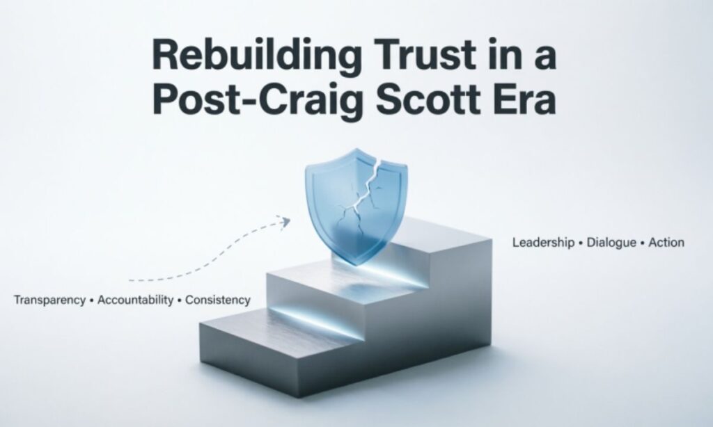 Rebuilding Trust in a Post-Craig Scott Era