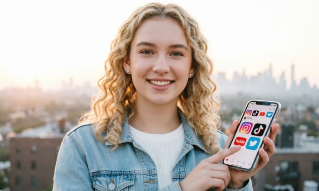 Sky Bri Social Media Presence