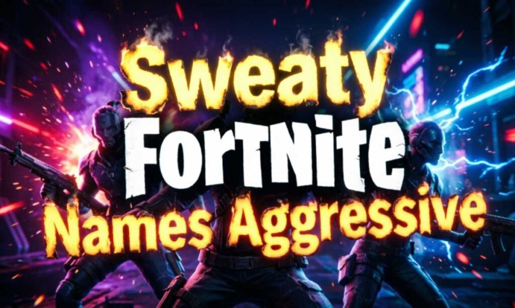 Sweaty Fortnite Names Aggressive