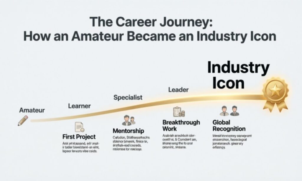 The Career Journey How an Amateur Became an Industry Icon
