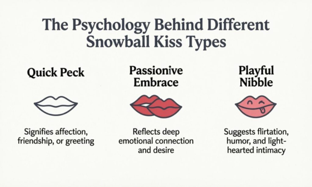 The Psychology Behind Different Snowball Kiss Types