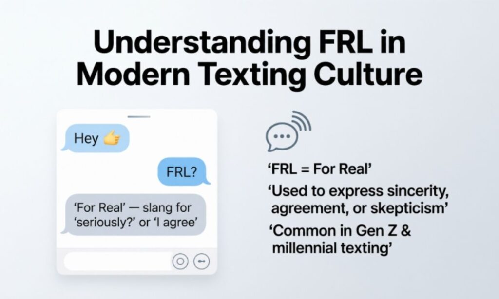 Understanding FRL in Modern Texting Culture
