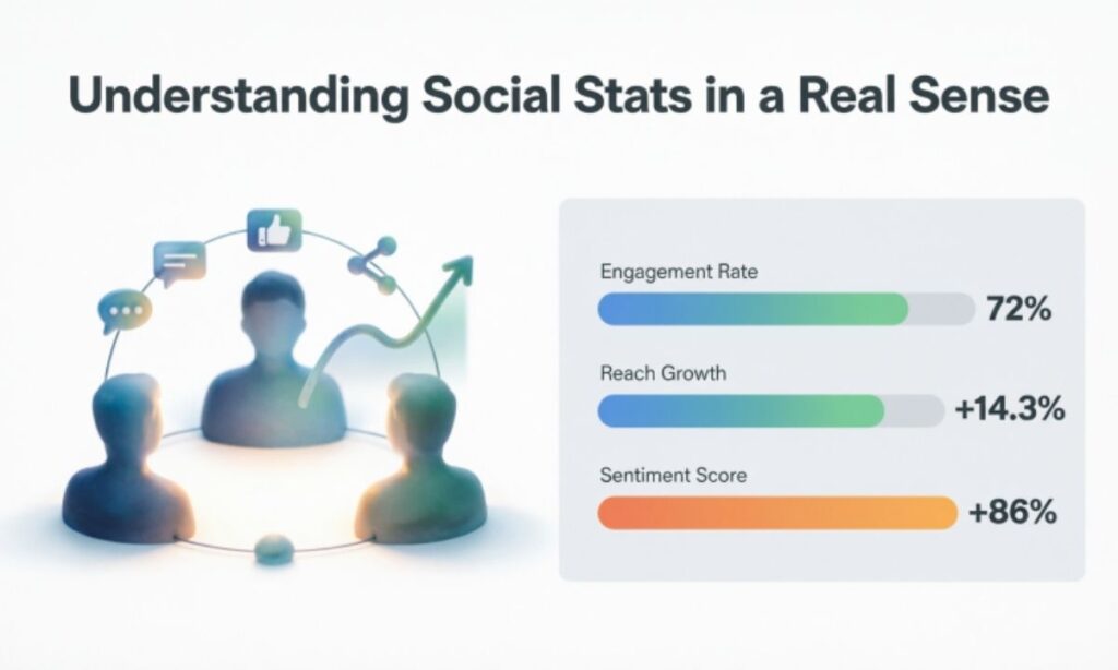 Understanding Social Stats in a Real Sense