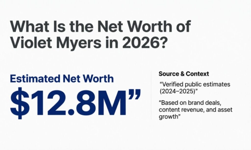 What Is the Net Worth of Violet Myers in 2026