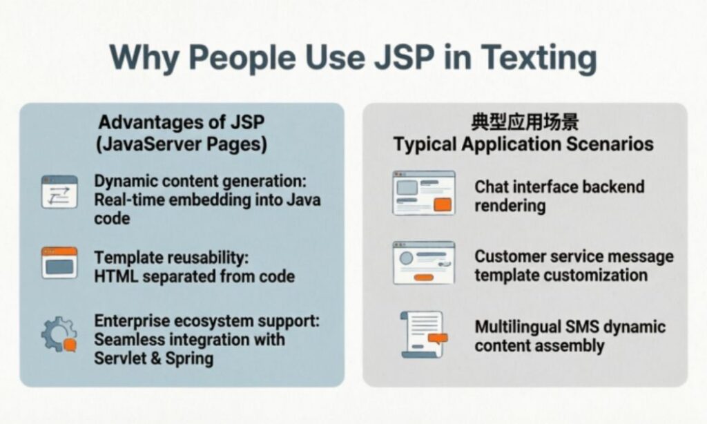 Why People Use JSP in Texting