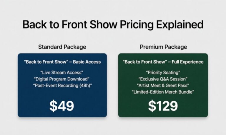 BacktoFrontShow Pricing Explained: Everything You Need to Know Before You Buy