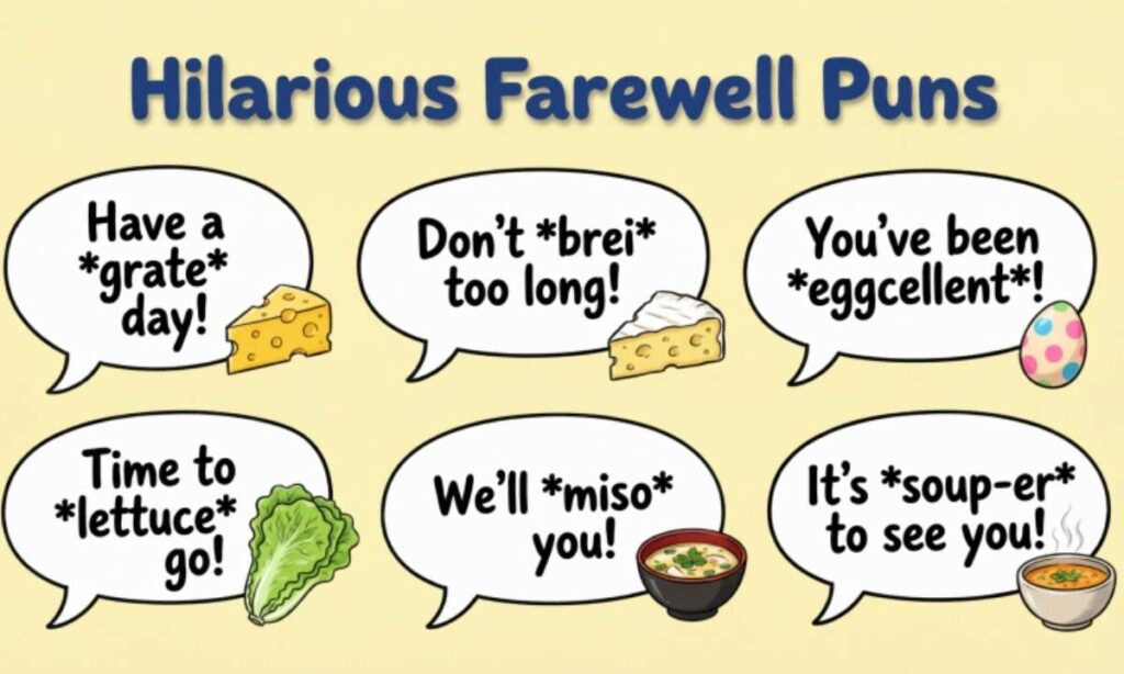 Hilarious Farewell Puns