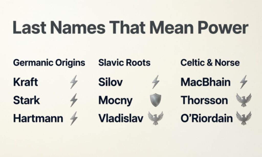 Last Names That Mean Power