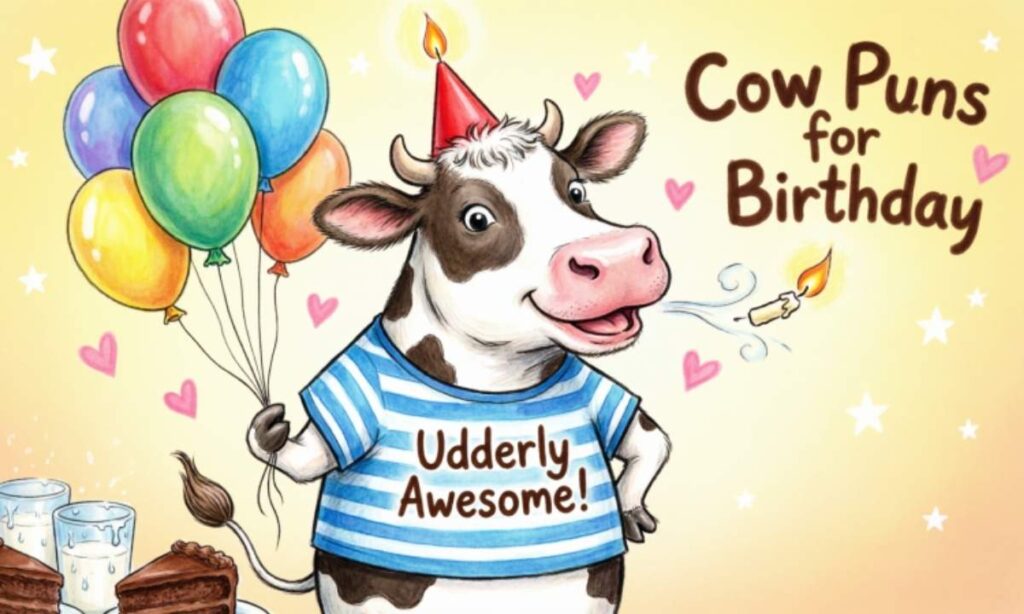 🎂 Cow Puns for Birthday