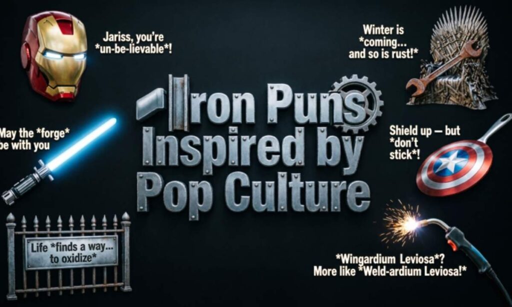 🎬 Iron Puns Inspired by Pop Culture