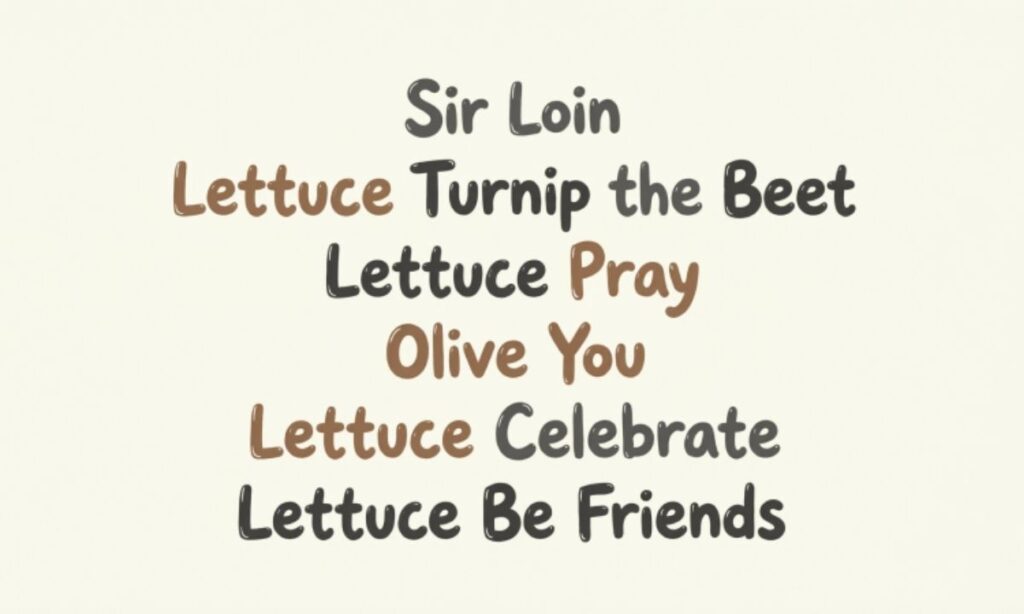 🎯 Short Funny Pun Names