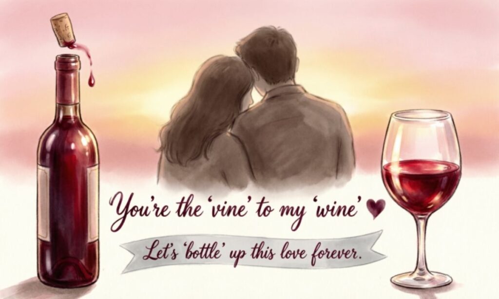 💕 Romantic Wine Puns for Couples