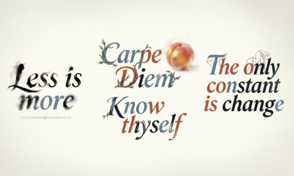 📜 Iconic Sayings with an Art Twist