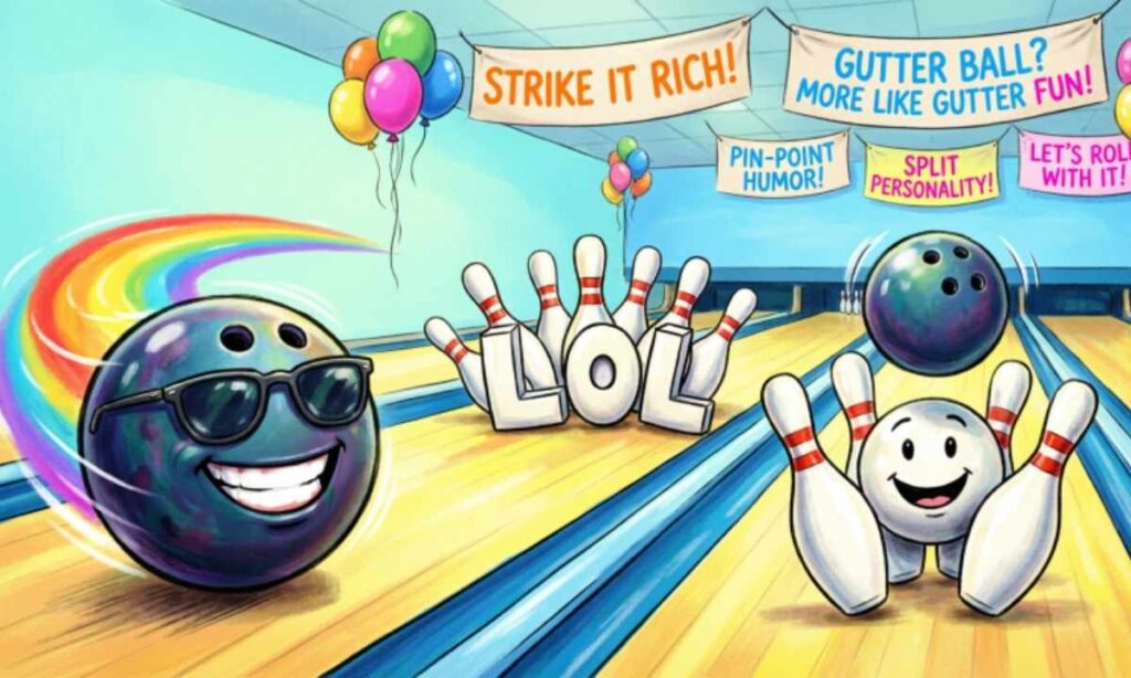 😂 Funny Bowling Puns Captions