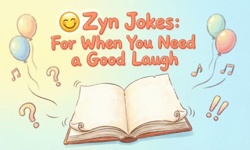 😄 Zyn Jokes: For When You Need a Good Laugh