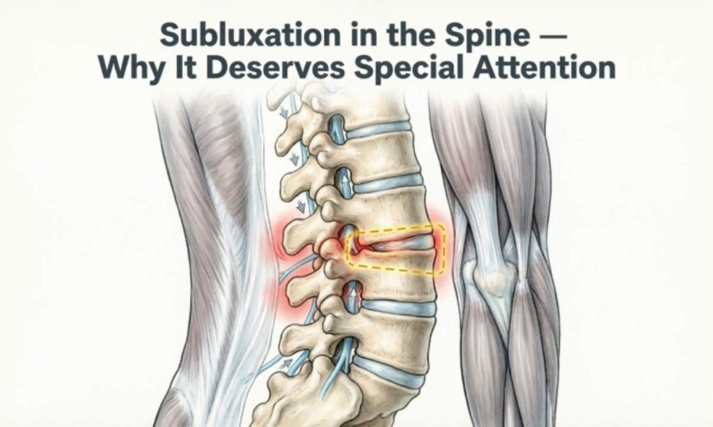 Subluxation in the Spine — Why It Deserves Special Attention